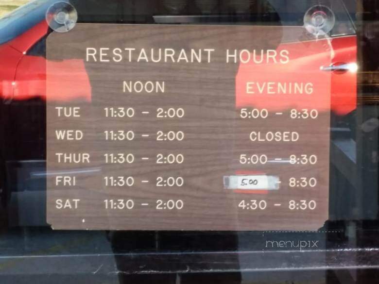 Yoder Chicken House - Montezuma, GA menu_pic