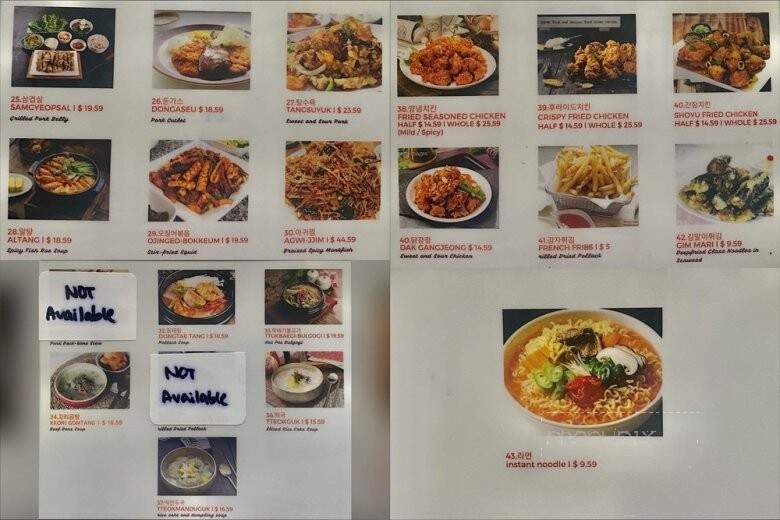 Yoon's Kitchen - Hilo, HI menu_pic