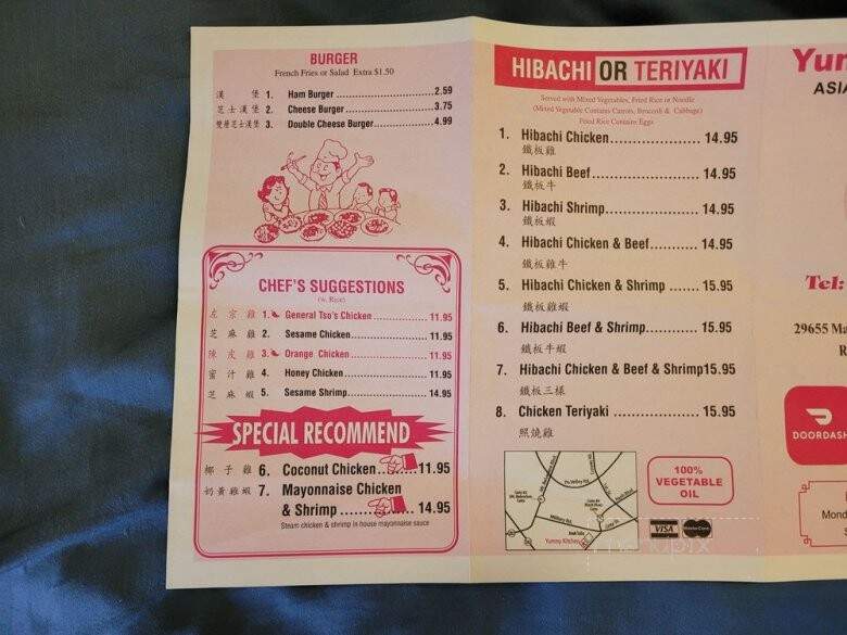 Yummy Kitchen - Black River, NY menu_pic