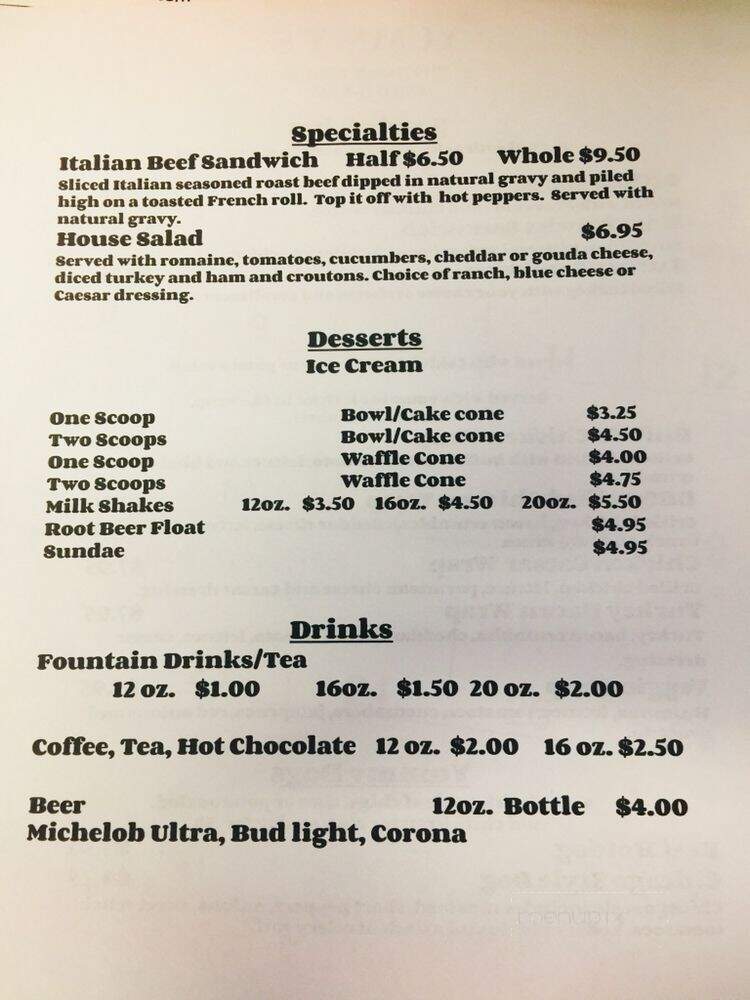 Yummy's Casual Cafe - Gulfport, FL menu_pic