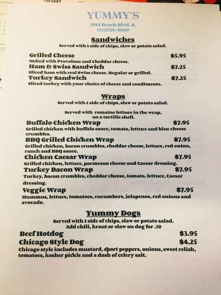 Yummy's Casual Cafe - Gulfport, FL