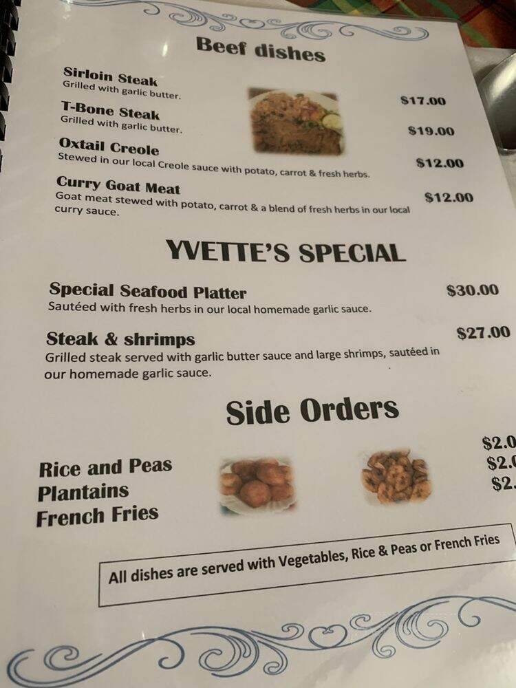 Yvettes Restaurant - St Martin, CA