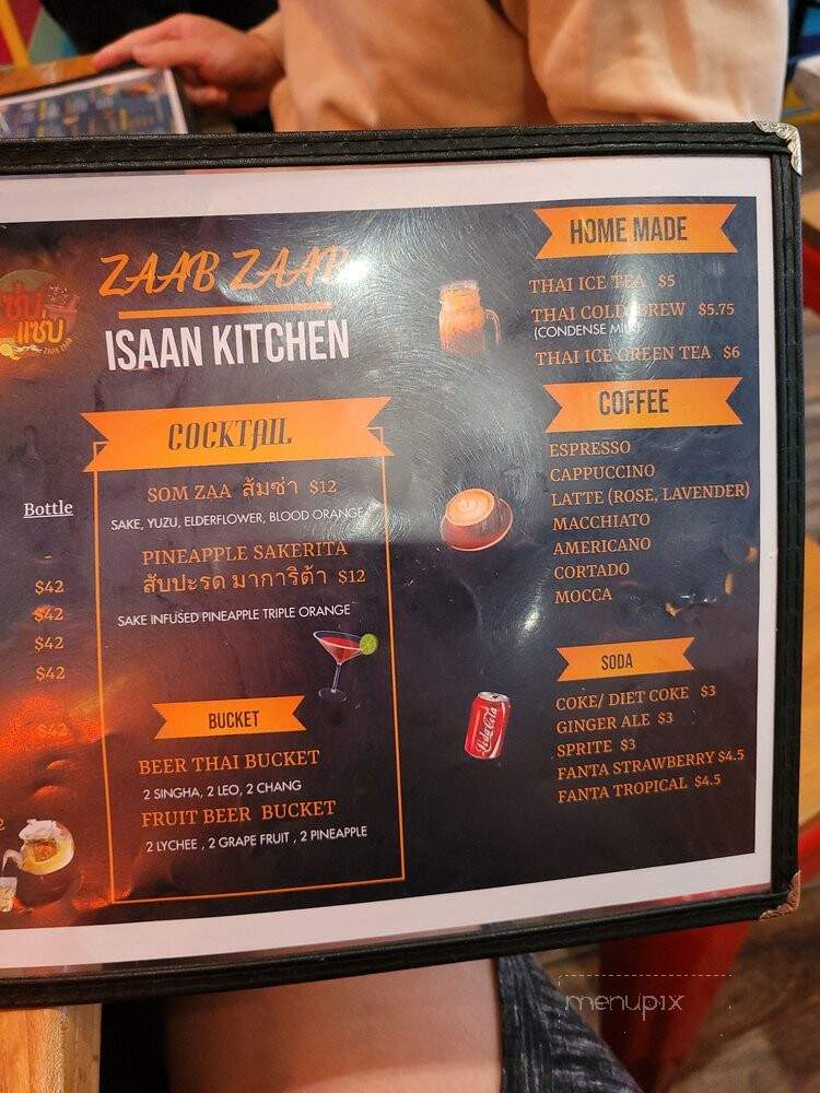 Zaab Zaab - Elmhurst, NY menu_pic