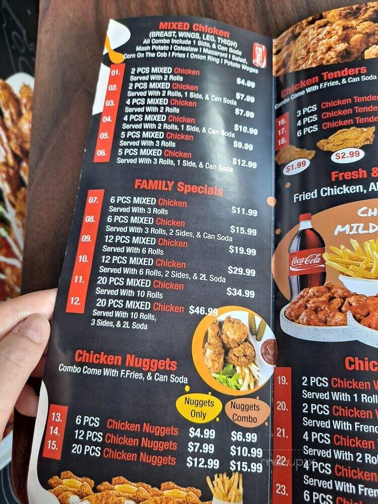 Zinger Halal Express - Brooklyn, NY menu_pic