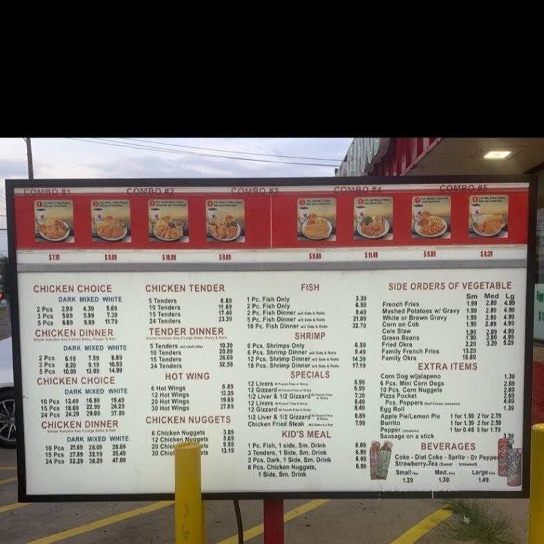 Lisa's Fried Chicken and Seafood - Grand Prairie, TX menu_pic
