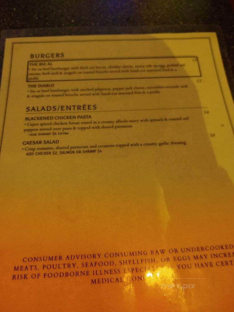 Fat Tuesday's of Warrenton - Warrenton, VA menu_pic