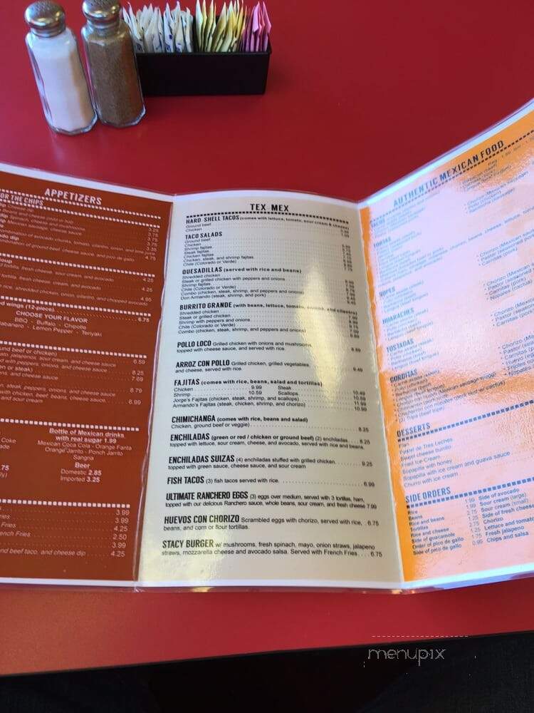 Don Armando - Athens, TN menu_pic
