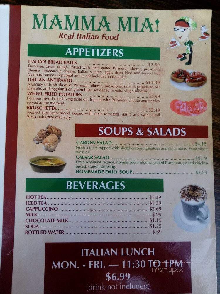 Mamma Mia! the Real Italian Food - Stanton, MI