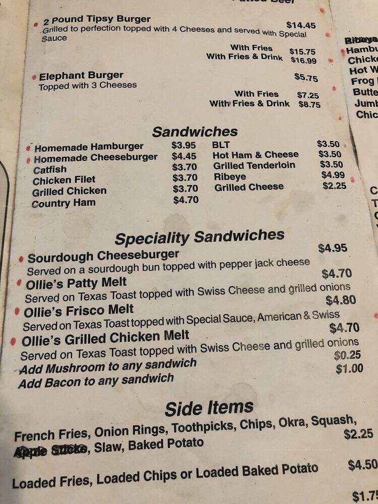 Ollies Place A little taste of soul - Celina, TN menu_pic