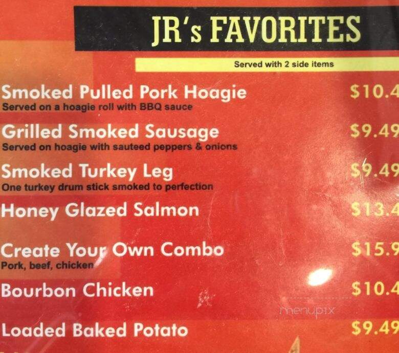 Johnny Rivers Smokehouse & BBQ Company - Orlando, FL menu_pic