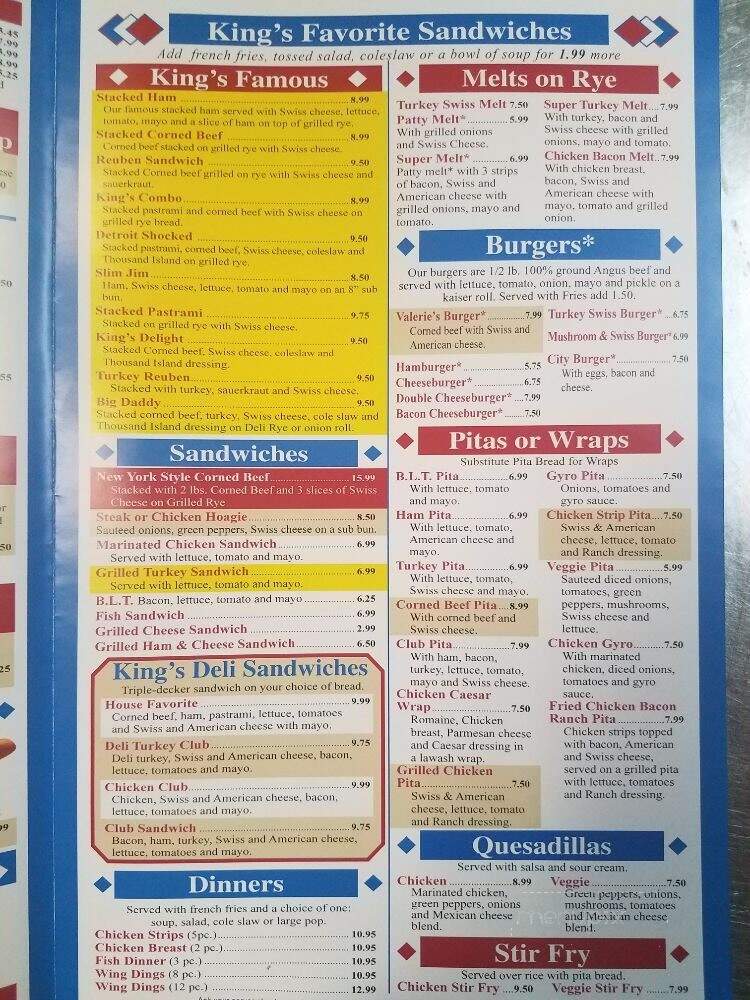 Martin's Famous Ham & Corned Beef Deli II - Eastpointe, MI menu_pic