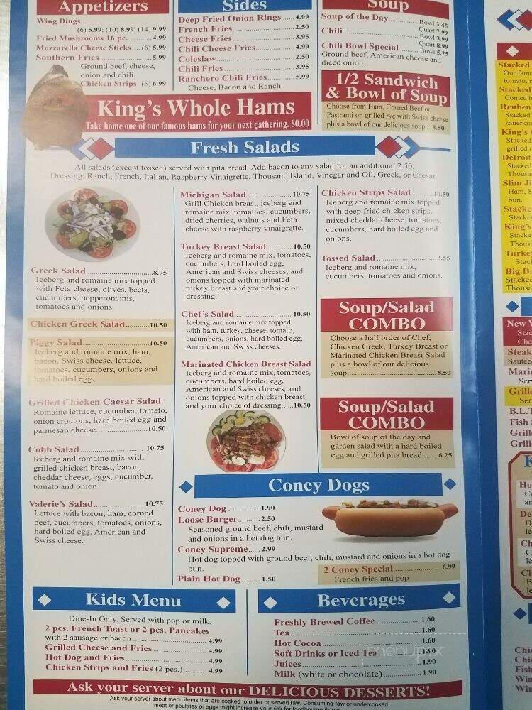Martin's Famous Ham & Corned Beef Deli II - Eastpointe, MI menu_pic