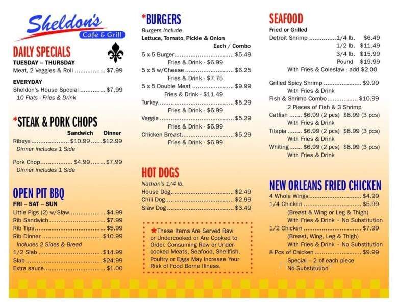 Collard Green Cafe - Lithonia, GA menu_pic