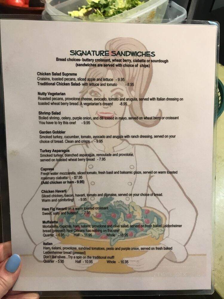 Muffaletta Shack - Baton Rouge, LA menu_pic