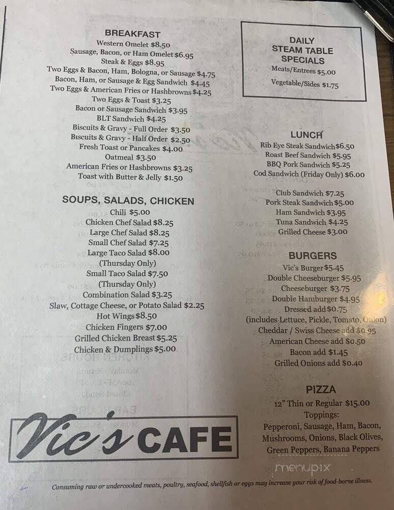 Vic's Cafe - New Albany, IN
