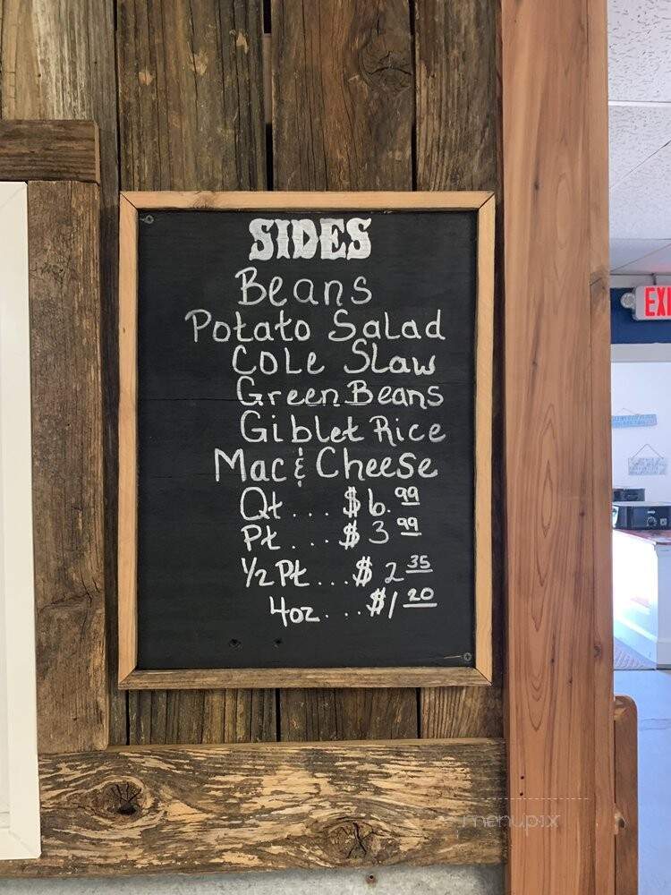 Jr's BBQ - Yoakum, TX menu_pic