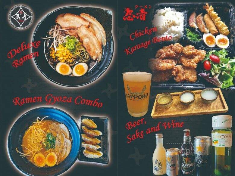 Ninja Ramen & Bento - Portland, OR menu_pic
