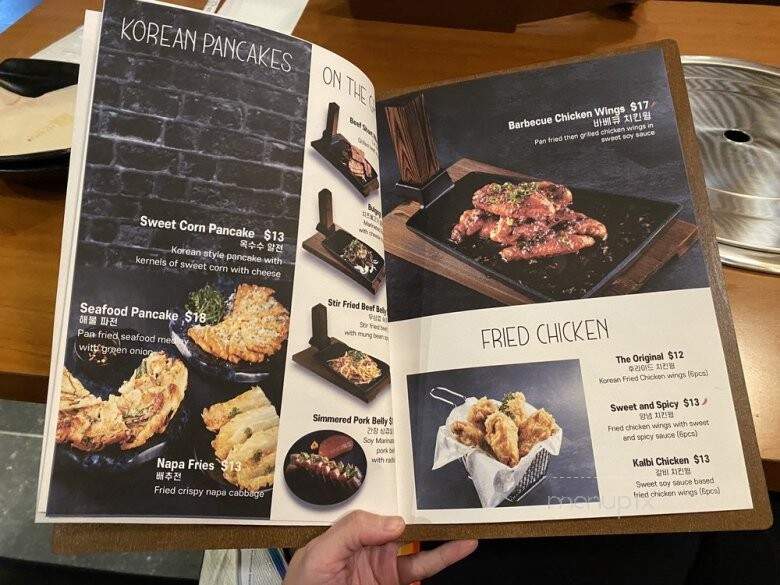 Namu Korean Tapas & BBQ - Las Vegas, NV menu_pic