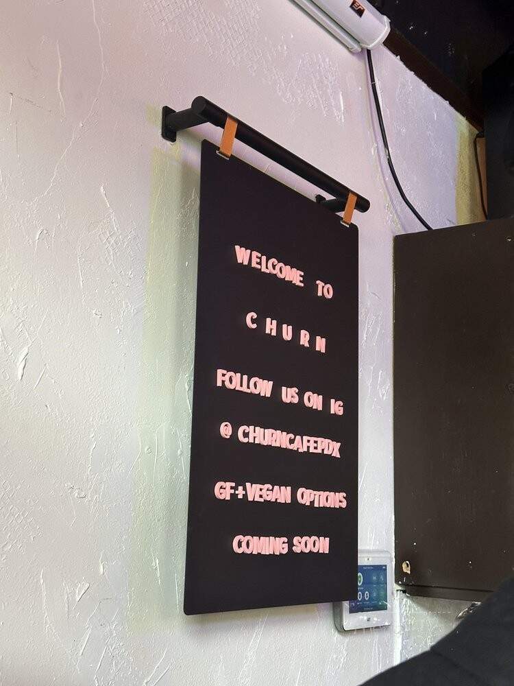 Churn Cafe and Creperie - Portland, OR menu_pic