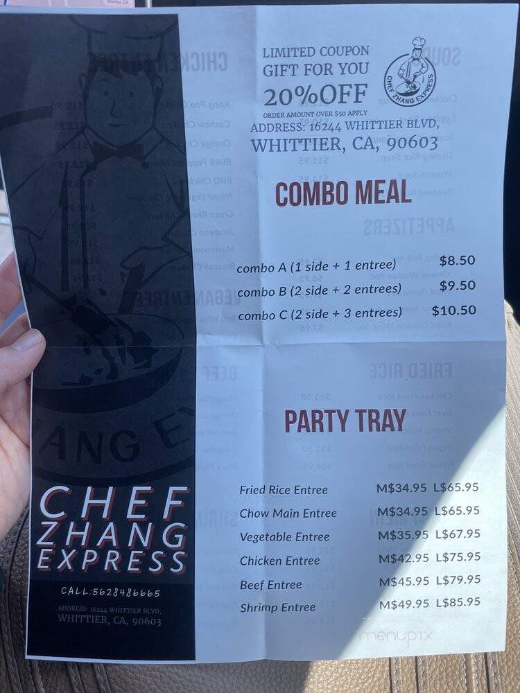 Chef Zhang Express - Whittier, CA