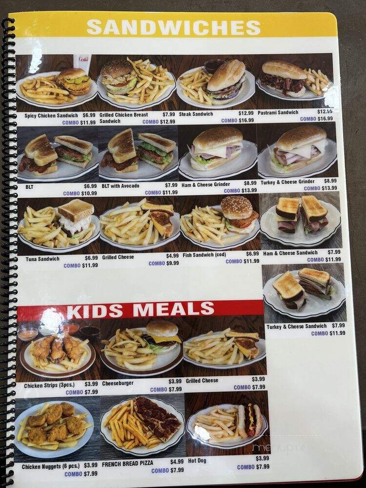 Roundabout Grill - Victorville, CA menu_pic