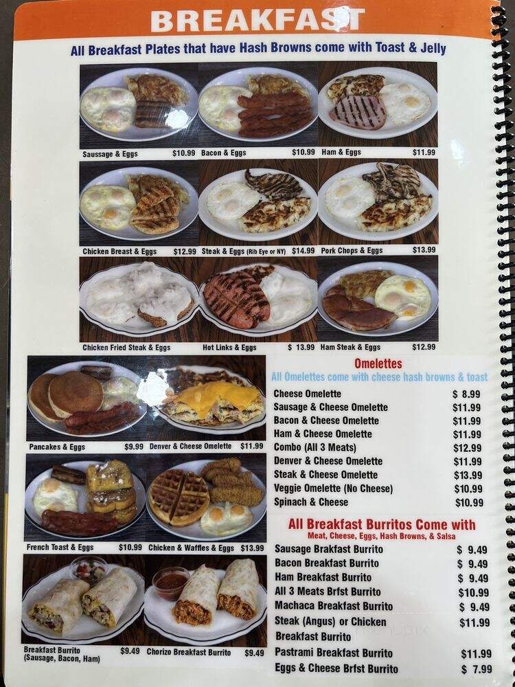 Roundabout Grill - Victorville, CA menu_pic