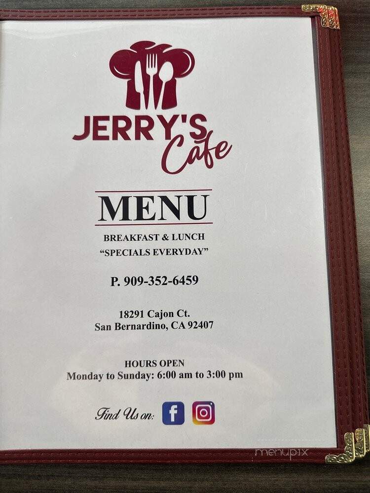 Jerry's Cafe - San Bernardino, CA