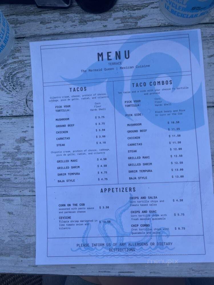 The Mermaid Queen - Hollywood, FL menu_pic
