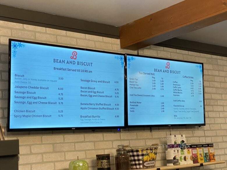 Bean and Biscuit - Waleska, GA menu_pic