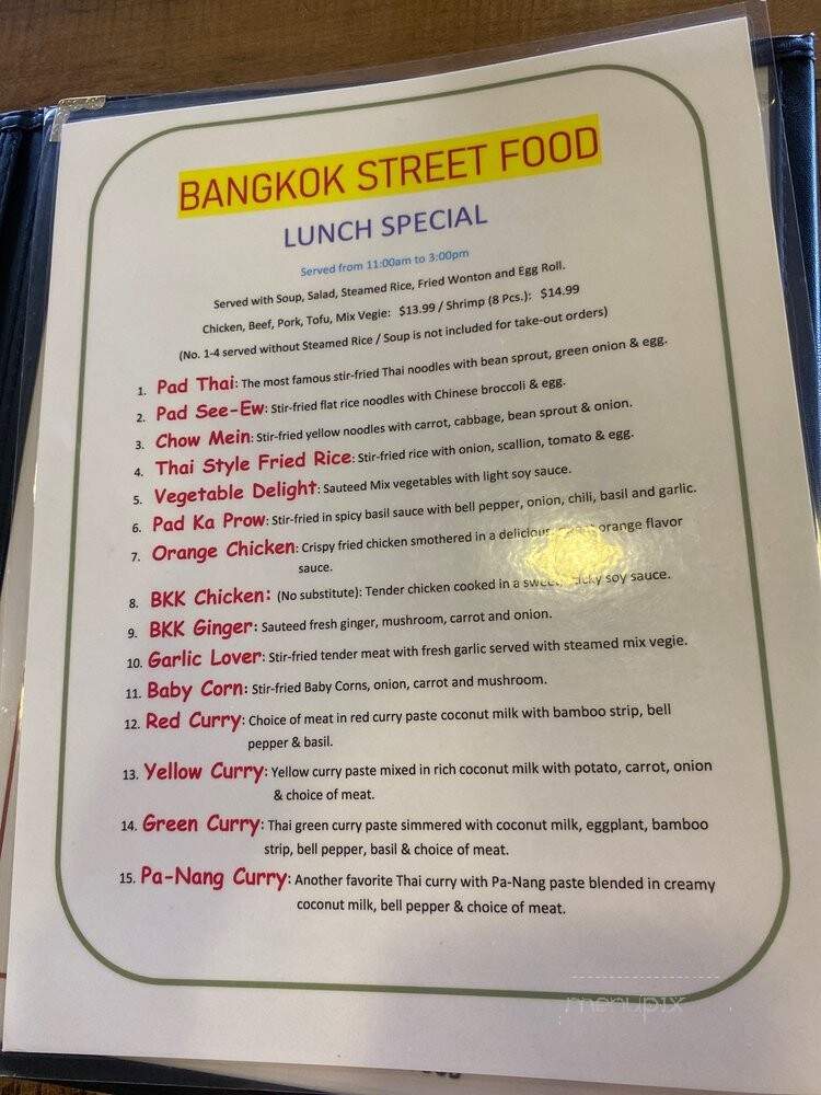 Bangkok Street Food - Las Vegas, NV