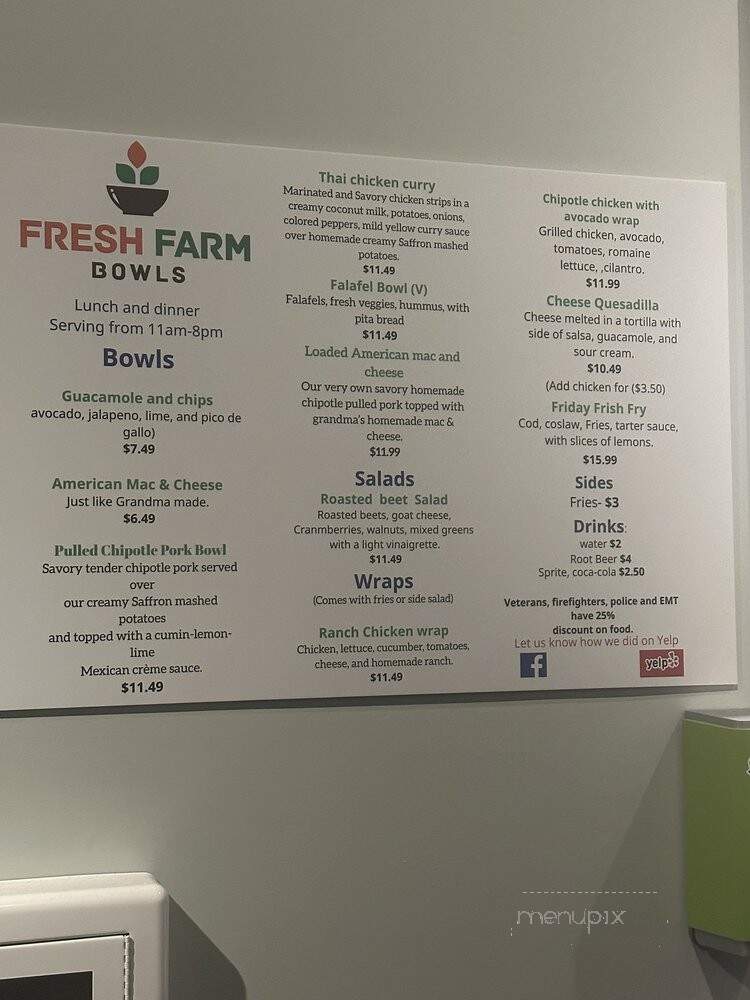 Fresh Farm Bowls - Milwaukee, WI