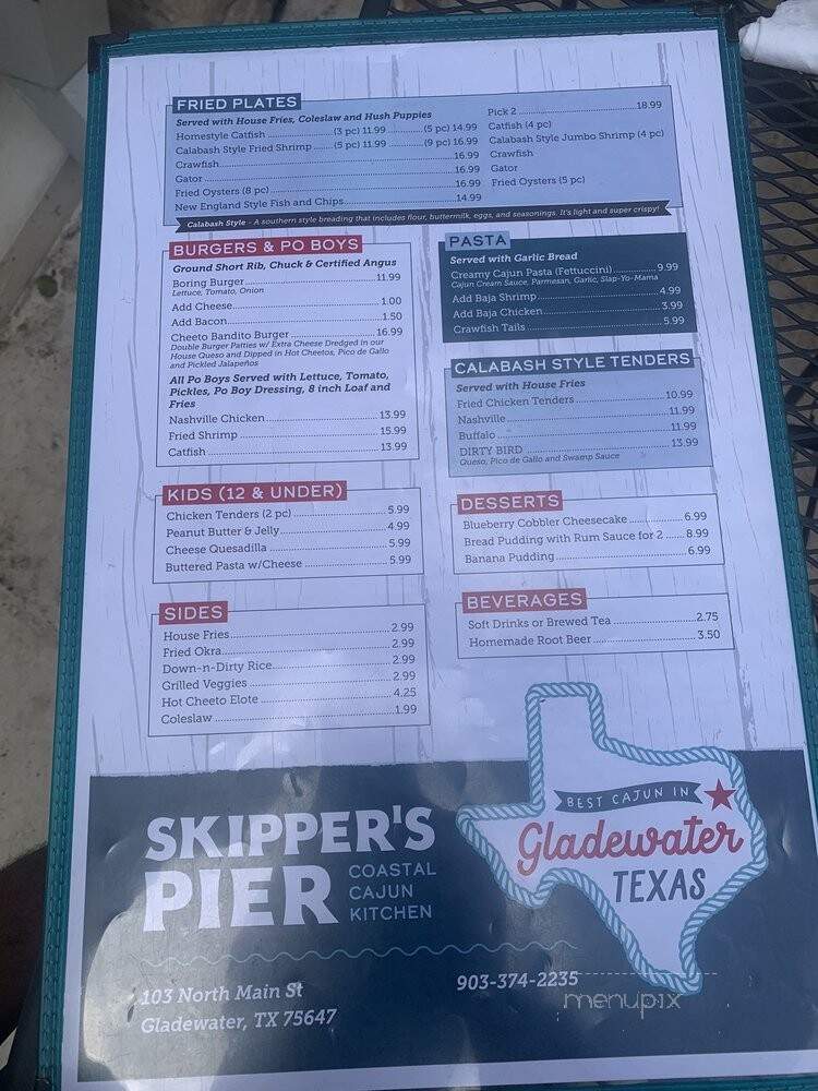 Skipper's Pier Coastal Cajun Kitchen - Gladewater, TX