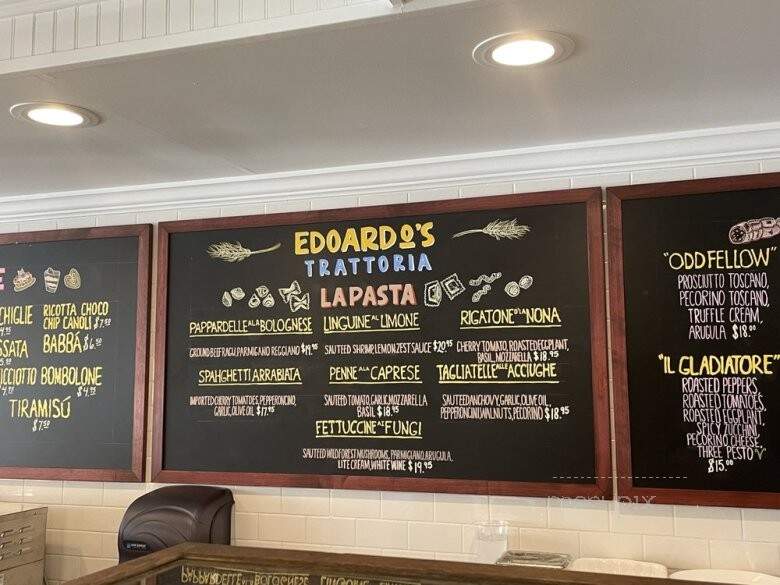 Edoardo's Trattoria - Huntington, NY menu_pic