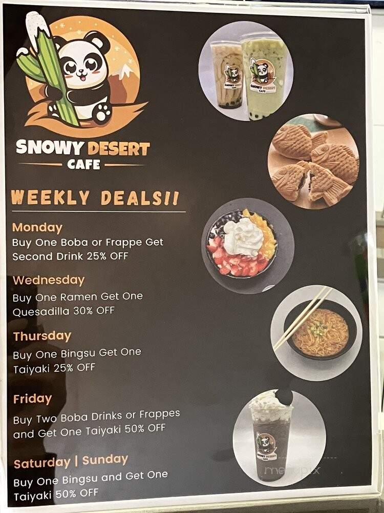 Snowy Desert Cafe - St. George, UT