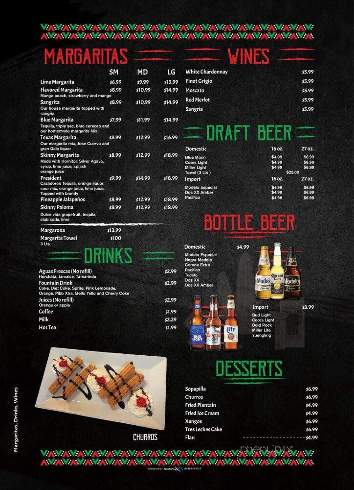 Mezcal Mexican Restaurant - Mechanicsville, VA menu_pic
