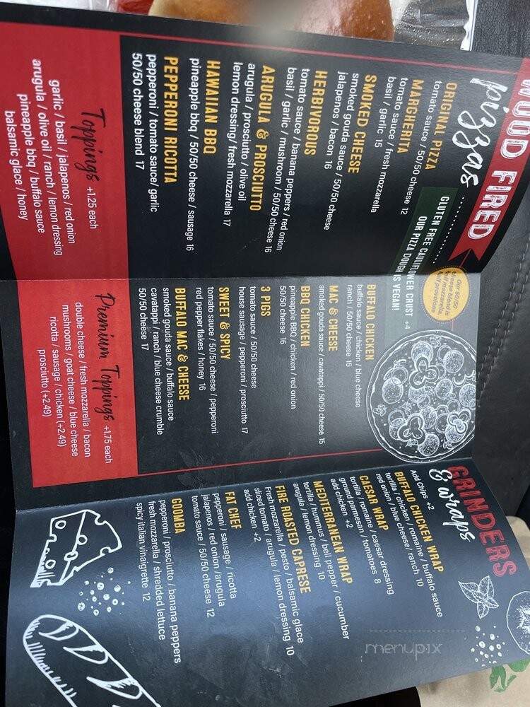 Pizza 750 - Willow Springs, IL menu_pic
