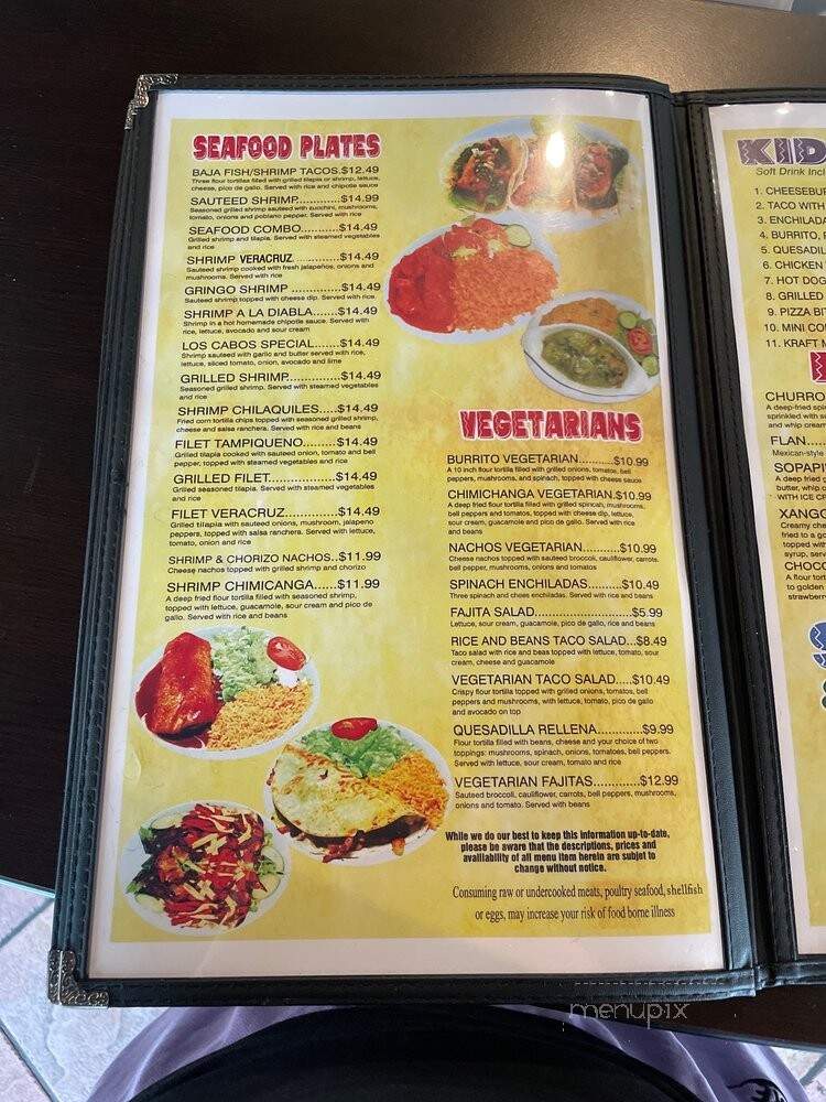 Los Amigos - Cowan, TN menu_pic