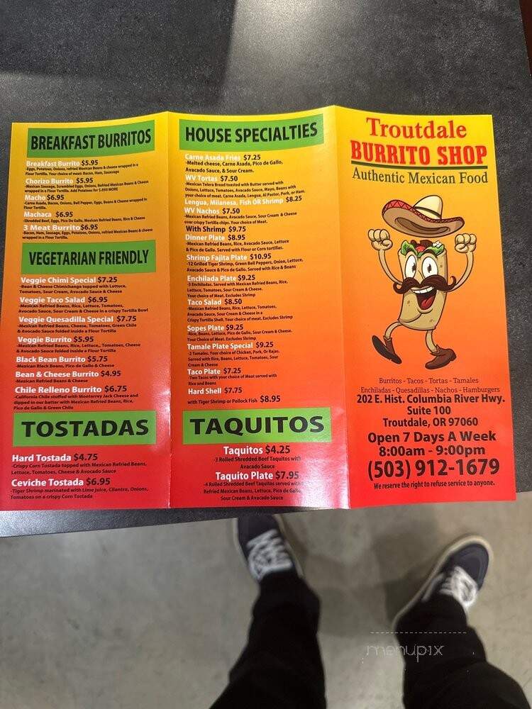 Troutdale Burrito Shop - Troutdale, OR