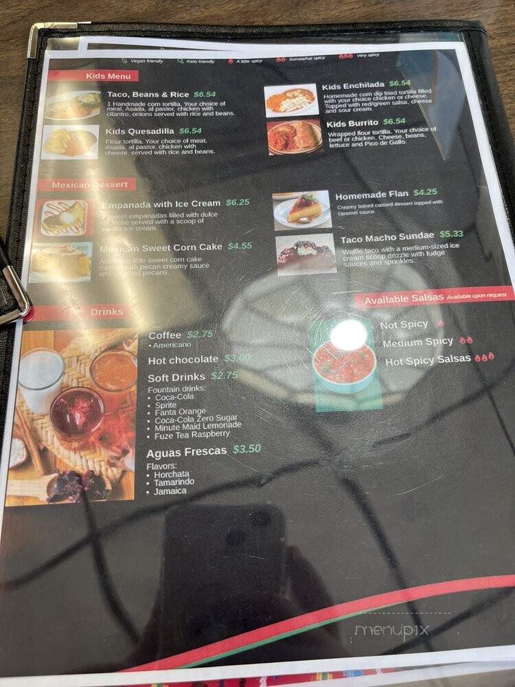 Taco Macho - Westland, MI menu_pic