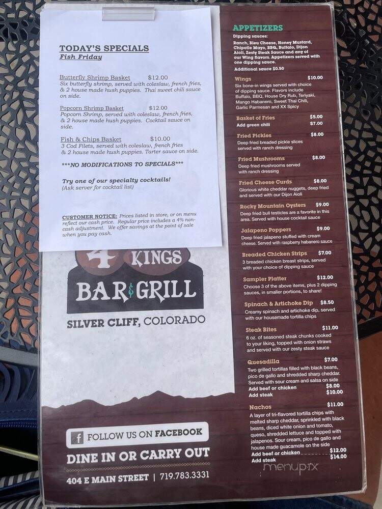 4 Kings Bar & Grill - Silver Cliff, CO