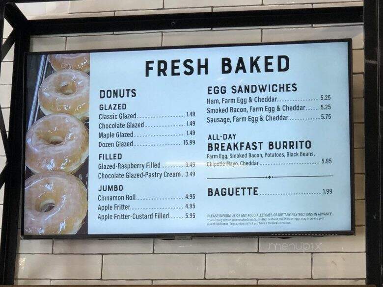 Downtown Donuts & Coffee - Brea, CA menu_pic