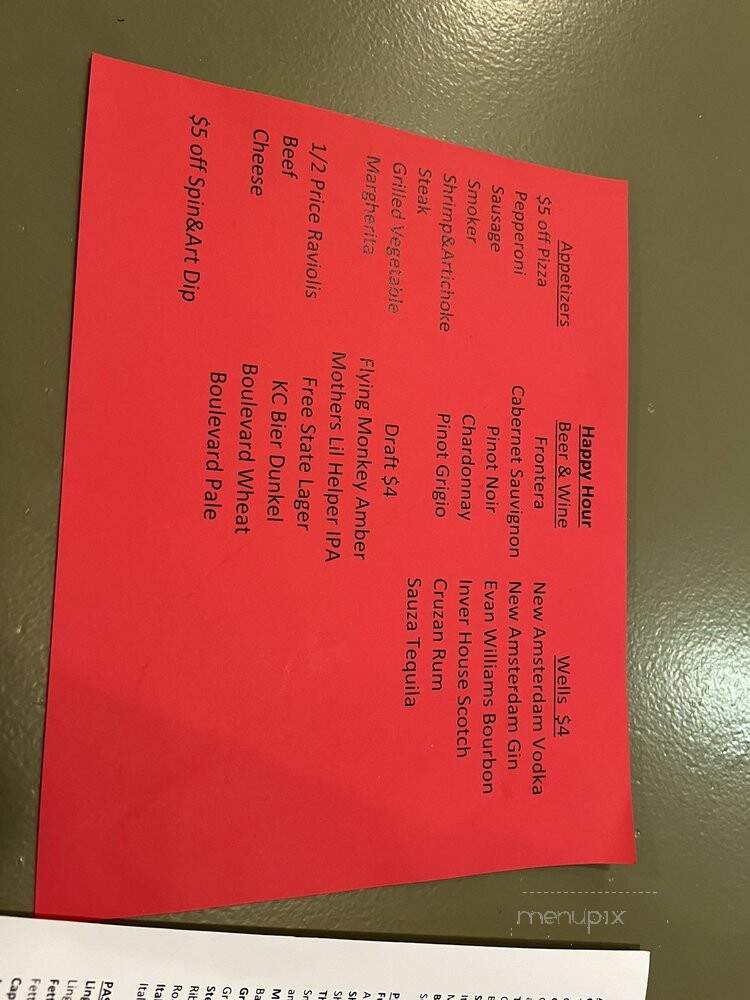 M. Scimeca's Ristorante - Shawnee, KS menu_pic