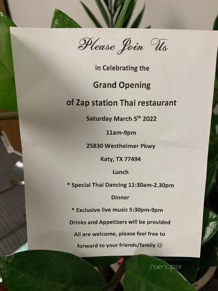 Zaab Station - Katy, TX menu_pic