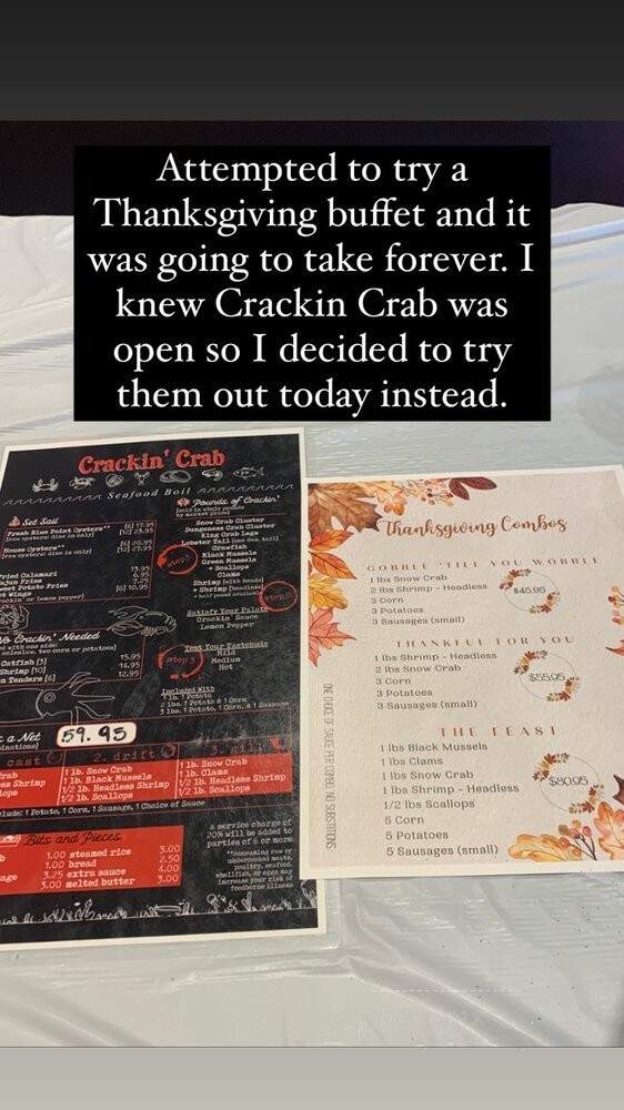 Crackin Crab - Amarillo, TX menu_pic