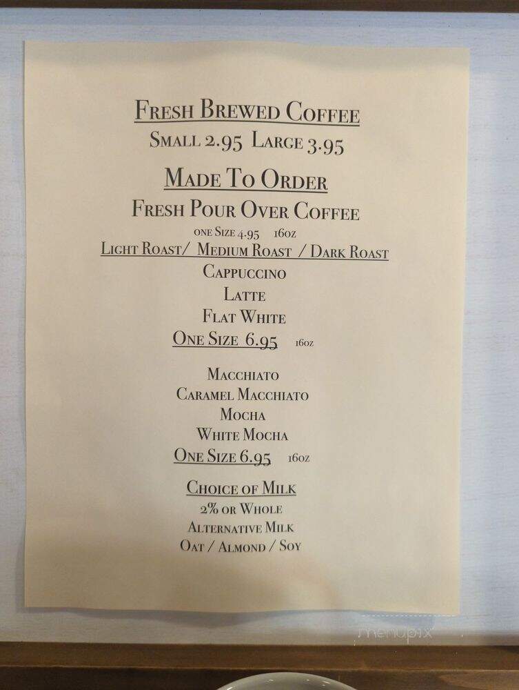 Mountain Tripper Cafe & Tea House - Shaver Lake, CA menu_pic