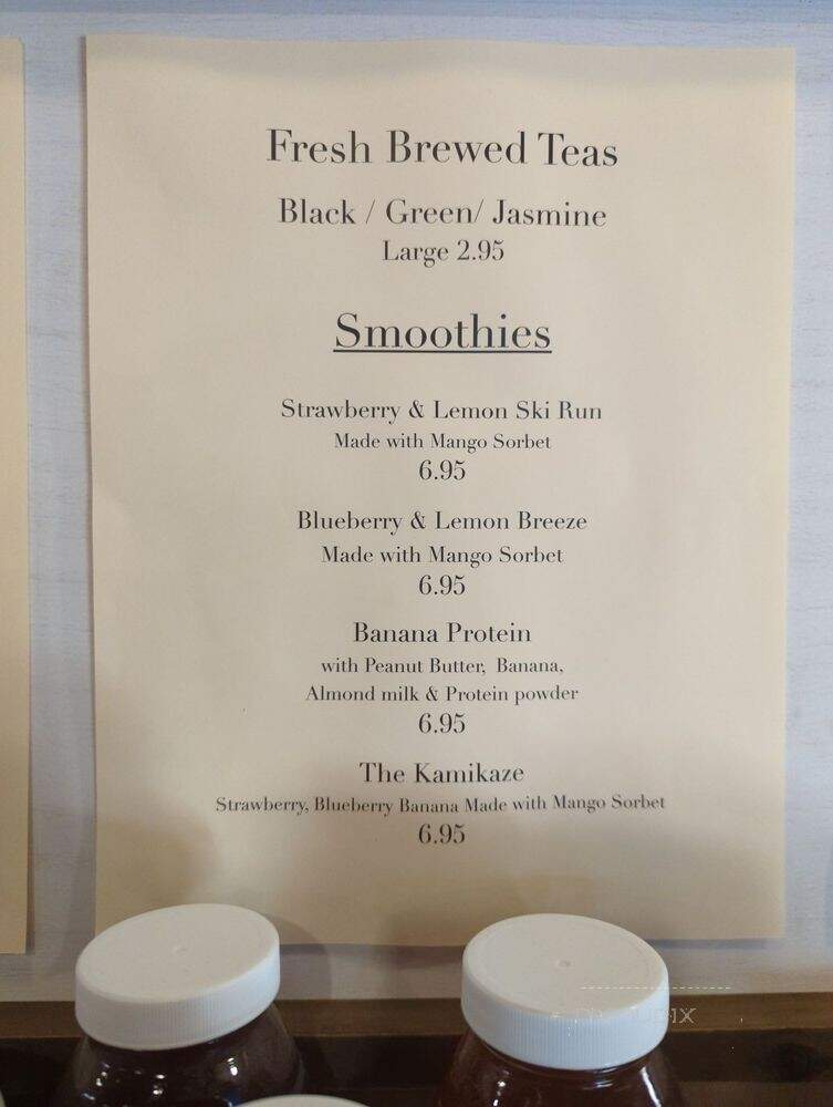 Mountain Tripper Cafe & Tea House - Shaver Lake, CA menu_pic