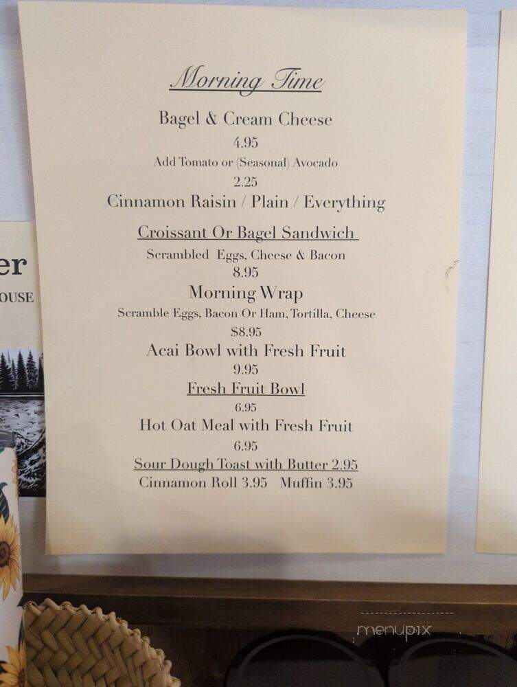 Mountain Tripper Cafe & Tea House - Shaver Lake, CA menu_pic