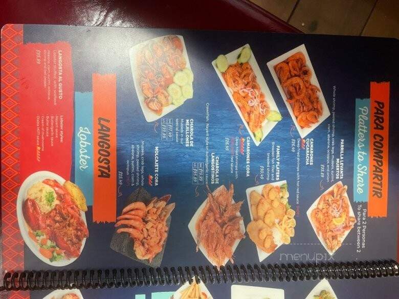 Alta Mar Mariscos - San Antonio, TX menu_pic