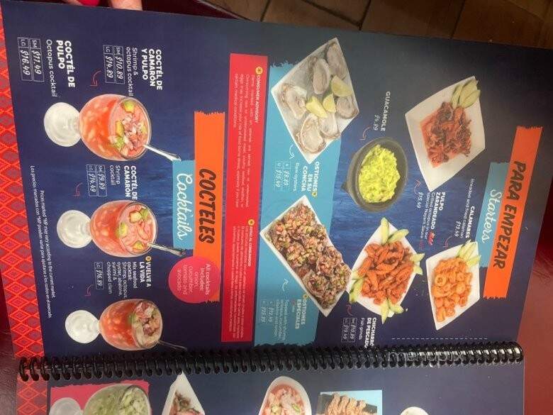 Alta Mar Mariscos - San Antonio, TX menu_pic