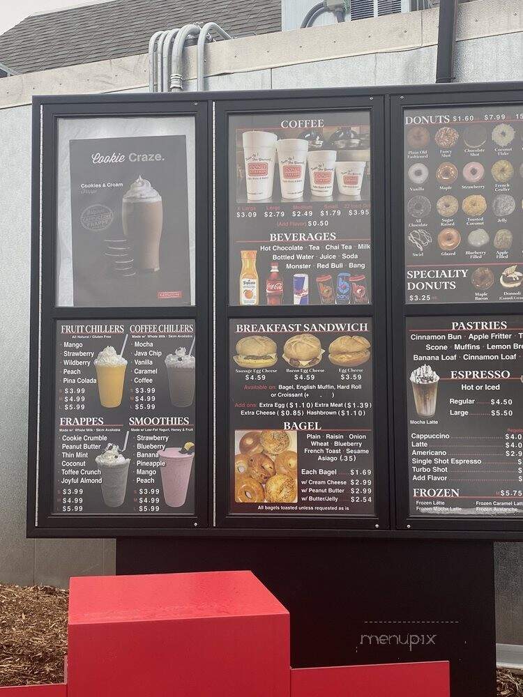 The Donut Station - Wethersfield, CT menu_pic